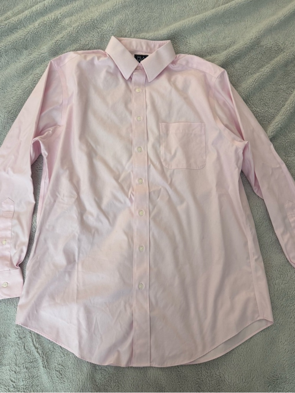 Jos. A. Bank Traveler Collection Men's Tailored Fit Dress Shirt - Picture 2 of 4